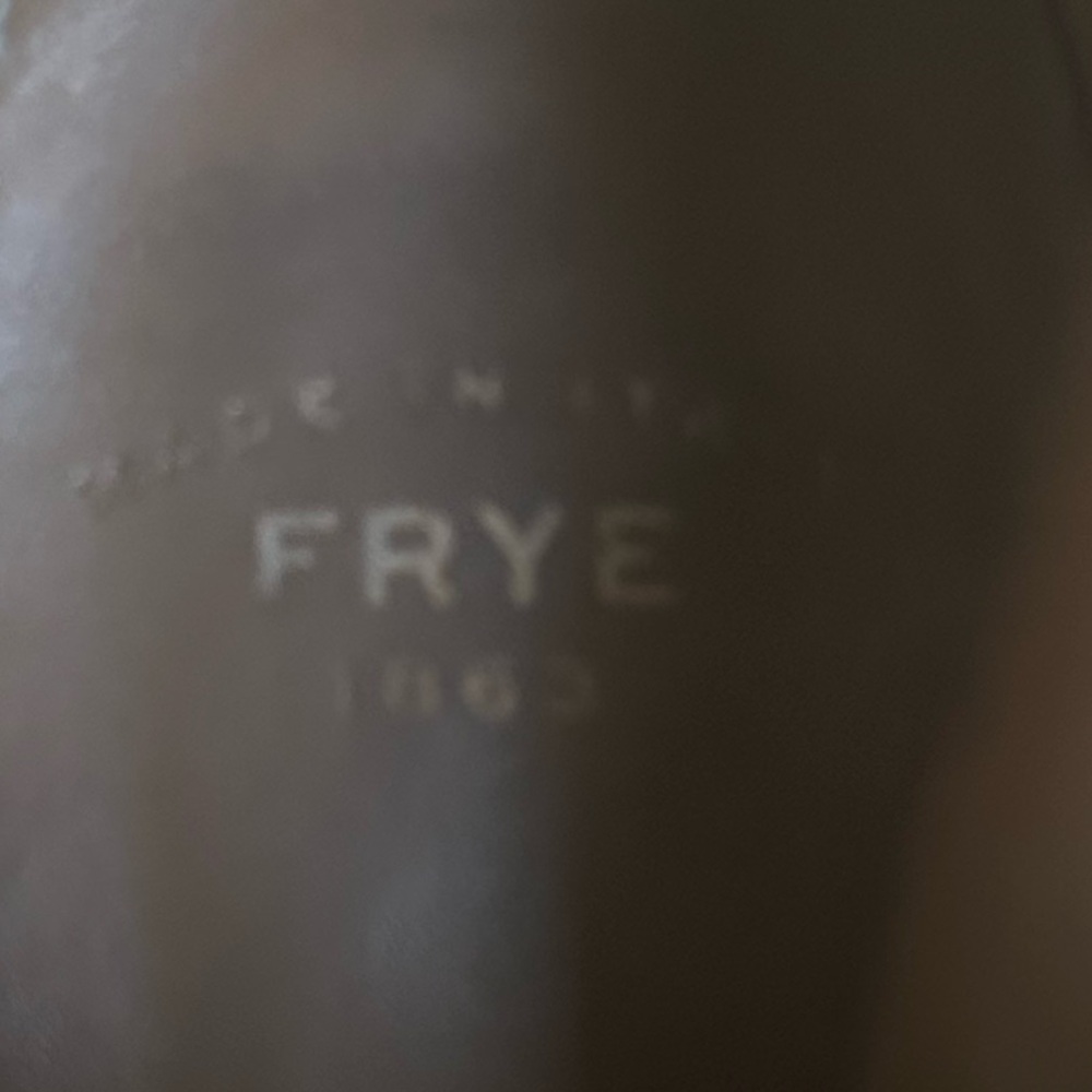 Frye Kay buckle leather and shearling boots RETAIL 350 - Picture 9 of 9
